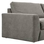 3-Sitzer Sofa Pratum Strukturstoff Banu: Grau