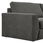 3-Sitzer Sofa Pratum Strukturstoff Banu: Anthrazit