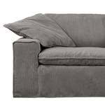 3-Sitzer Sofa Buckston Cordstoff Zuri: Grau