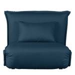 Fauteuil convertible Jake Tissu Saba: Bleu jean