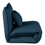 Fauteuil convertible Jake Tissu Saba: Bleu jean