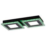 LED-Deckenleuchte Acri Polycarbonat / Eisen - 4-flammig - Flammenanzahl: 4