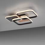 Plafonnier LED Sevent - Type B Polyester PVC / Aluminium - 1 ampoule - Marron