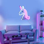 LED-Kinderzimmerleuchte Neon-Unicorn Polyester PVC - 1-flammig
