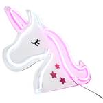 LED-kinderkamerlamp Neon-Unicorn polyester PVC - 1 lichtbron