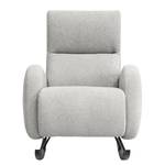 Fauteuil à bascule Vains Tissu Bouclé Basima: Gris clair