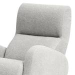 Fauteuil à bascule Vains Tissu Bouclé Basima: Gris clair