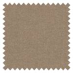 Repose-pieds Dailman avec housse Tissu Haiba: Marron clair - 80 x 80 cm