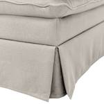 Poggiapiedi Dailman con bande Tessuto Haiba: grigio chiaro - 105 x 90 cm