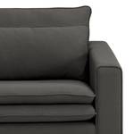 Fauteuil XXL Dailman avec housse Tissu Haiba: Anthracite