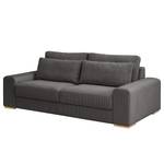 3-Sitzer Sofa Gurabo Cordstoff Lola: Grau