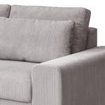 2,5-Sitzer Sofa Gurabo Cordstoff Lola: Hellgrau