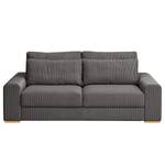 2,5-Sitzer Sofa Gurabo Cordstoff Lola: Grau