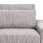 3-Sitzer Sofa Gurabo Cordstoff Lola: Hellgrau