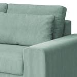 2,5-Sitzer Sofa Gurabo Cordstoff Lola: Babyblau