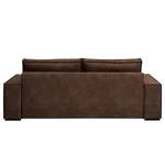 3-Sitzer Sofa Gurabo Microfaser Yaka: Braun