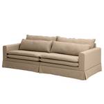 Bigsofa Dailman mit Husse Webstoff Haiba: Hellbraun