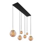 Hanglamp Bollique 6 lichtbronnen aluminium - Messing