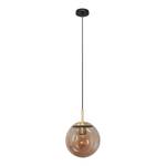 Hanglamp Bollique 1 lichtbronnen aluminium - Messing