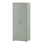 Armoire de bureau Niels 164 cm Gris menthe