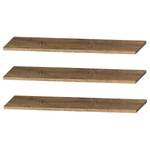 Set di 3 ripiani Motea Materiale a base di legno / marrone