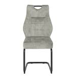 Chaises cantilever Weiten - Lot de 2 Gris vintage