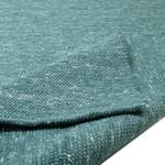 Tapis en laine Alpen 100 % laine vierge - Bleu pétrole - 190 x 290 cm