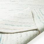 Wollen vloerkleed Alpen 100% scheerwol - Wit/Blauw - 70 x 140 cm