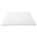 Tapis en laine Alpen 100 % laine vierge - Blanc / Bleu - 90 x 160 cm