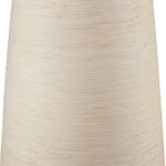 Halsvaas Bologna keramiek - beige - 10 x 41 cm