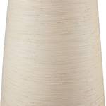 Halsvaas Bologna keramiek - beige - 14 x 51 cm