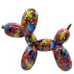 Skulptur Ballon Hund Street Art Kunstharz - Mehrfarbig
