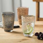 Drinkglas Matera set van 4 gekleurd glas - Grijs