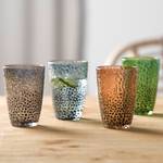 Set di 4 bicchieri Matera Vetro colorato - Multicolore