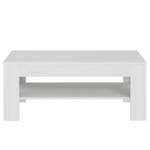 Table basse Jabauri 110 cm Imitation chêne blanc