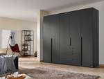 Armoire à portes battantes Purisma B Graphite - Largeur : 251 cm