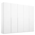 Armoire à portes battantes Purisma A Blanc alpin - Largeur : 251 cm