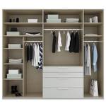 Drehtürenschrank Purisma Typ B Seidengrau - Breite: 251 cm