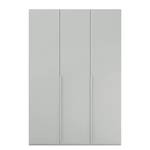 Armoire à portes battantes Purisma A Gris soie - Largeur : 151 cm