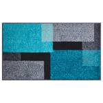 Badmat Atala polyacryl - Turquoise/Grijs - 60 x 100 cm