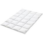 Bettdecke Sleepwell Comfort Extra Warm Baumwolle / Daunen / Gänsedaunen - Weiß - 140 x 200 cm