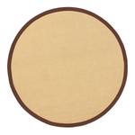 Jute vloerkleed Bafor rond jute - Bruin - Diameter: 160 cm