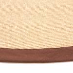 Jute vloerkleed Bafor rond jute - Bruin - Diameter: 160 cm