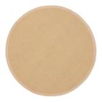 Juteteppich Bafor Rund Jute - Beige - Durchmesser: 80 cm