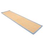 Tapis de couloir en jute Bafor Jute - Bleu - 80 x 400 cm