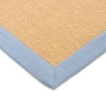 Tapis de couloir en jute Bafor Jute - Bleu - 80 x 400 cm