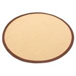 Jute vloerkleed Bafor rond jute - Bruin - Diameter: 80 cm