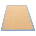 Tapis en jute Bafor Jute - Bleu - 60 x 110 cm