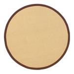 Jute vloerkleed Bafor rond jute - Bruin - Diameter: 120 cm