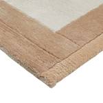 Tapis en laine Sola - Type A Laine - Beige / Blanc - Beige / Blanc - 140 x 200 cm